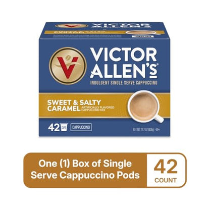 Victor Allen's Coffee Sweet and Salty Caramel Flavored Cappuccino