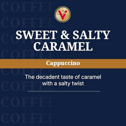 Victor Allen's Coffee Sweet and Salty Caramel Flavored Cappuccino