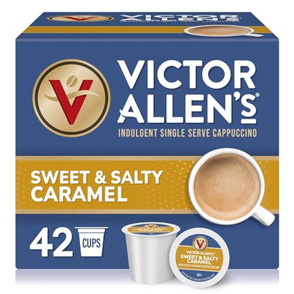 Victor Allen's Coffee Sweet and Salty Caramel Flavored Cappuccino