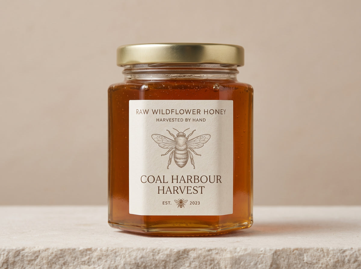 Wildflower Blossom Raw Organic Honey
